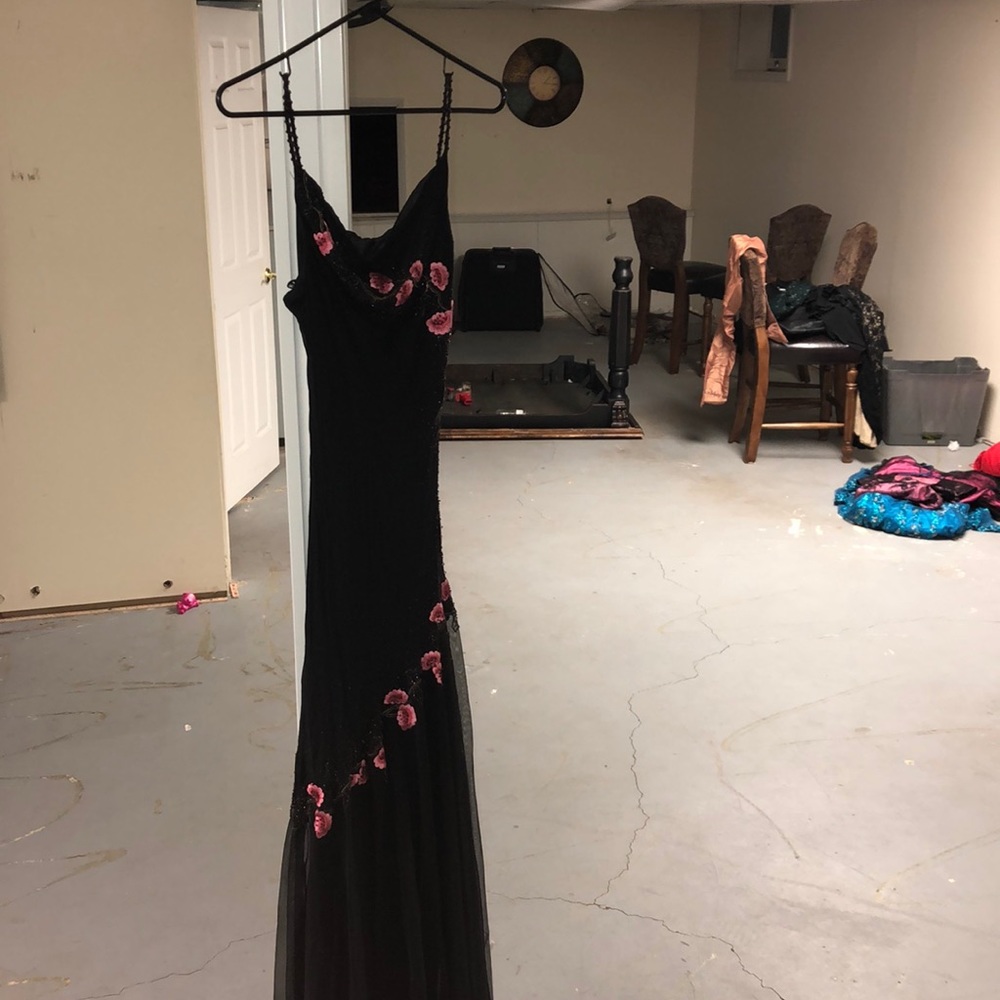 Simple black dress